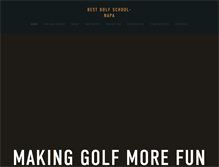 Tablet Screenshot of bestgolfschool.net